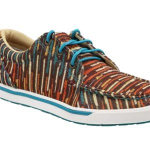 Twisted X Ladies Kicks Brown & Multicolored Slip On Shoes